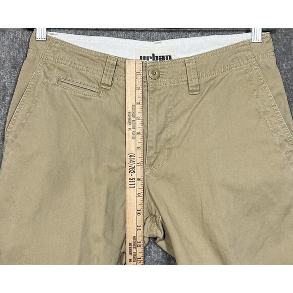Urban Pipeline Khaki Chino Pants Mens Size 30x30 Tan Cotton Straight Leg Pockets - Picture 5 of 8